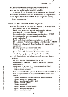 Droit vers la magistrature
