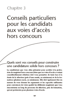Droit vers la magistrature