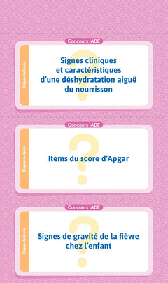 Flashcards concours IADE