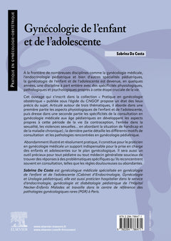 Gynécologie de l'enfant et de l'adolescente