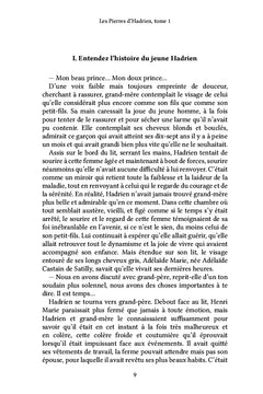 Les Pierres d'Hadrien, tome 1