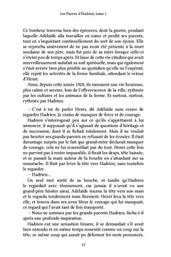 Les Pierres d'Hadrien, tome 1