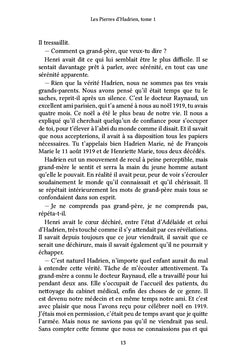 Les Pierres d'Hadrien, tome 1
