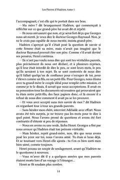 Les Pierres d'Hadrien, tome 1
