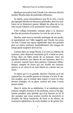 Mémoires d'une vie au destin inattendu