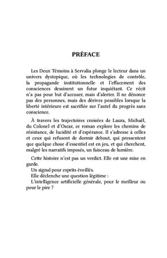 Les deux témoins à Servalia
