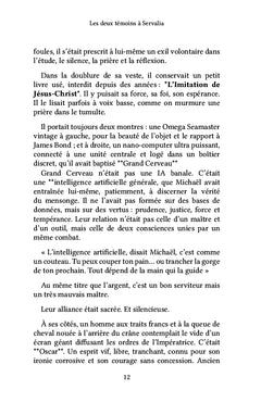 Les deux témoins à Servalia
