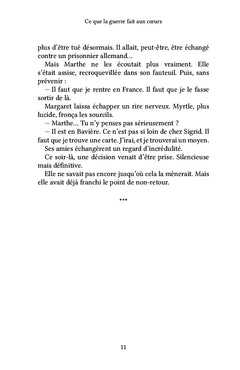 Ce que la guerre fait aux coeurs