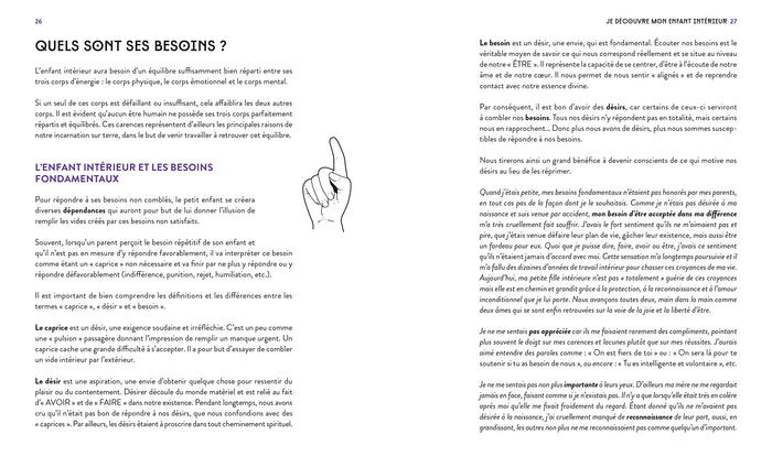 Prenez soin de votre enfant intérieur