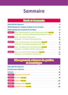 Annales Objectif BAC 2026 - Bac STMG Tout-en-un - sujets et corrigés