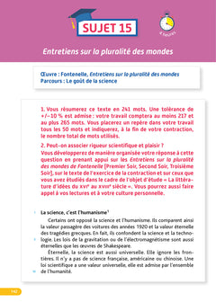 Annales Objectif Bac 2026 - Français 1res STMG - STI2D - ST2S - STL - STD2A - STHR