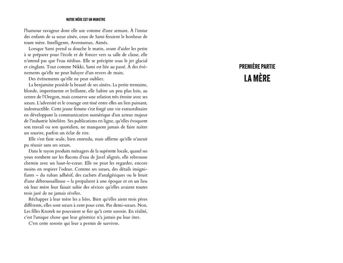 Notre mère est un monstre