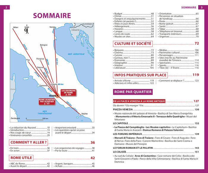 Guide du Routard Rome et ses environs 2026/27