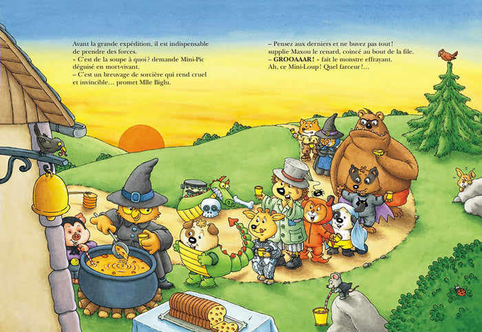 Mini-Loup fête Halloween