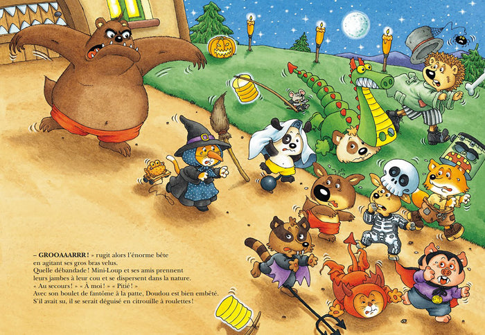 Mini-Loup fête Halloween