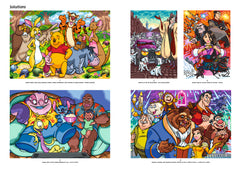 Coloriages mystères Disney - Très grands classiques