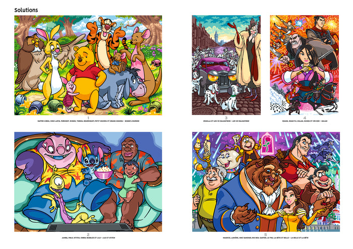 Coloriages mystères Disney - Très grands classiques