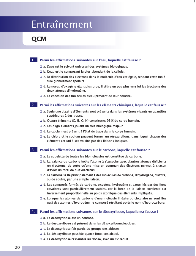 Exercices et méthodes de biologie cellulaire