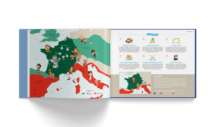 Histoire de France en cartes