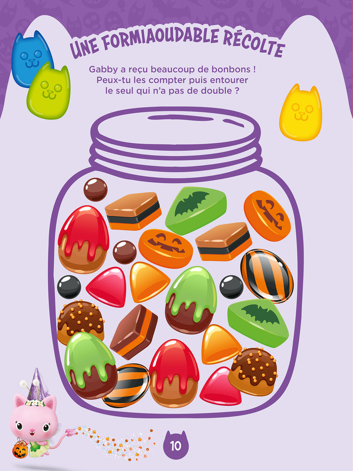 Gabby et la maison magique - Mon livre d'Halloween