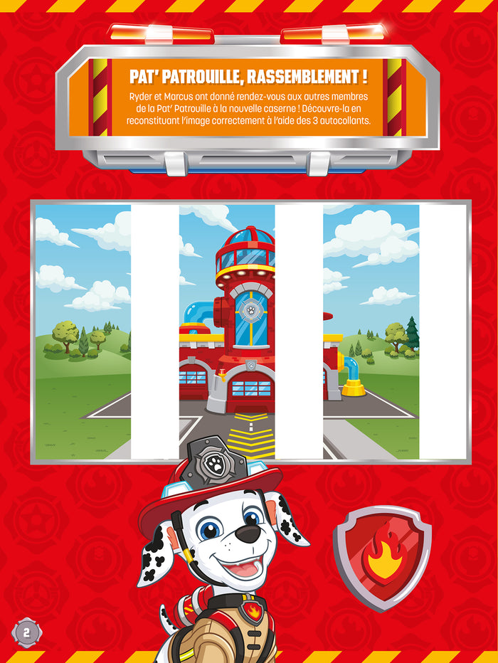 La Pat' Patrouille - Mon livre d'activités Fire Rescue