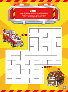 La Pat' Patrouille - Mon livre d'activités Fire Rescue