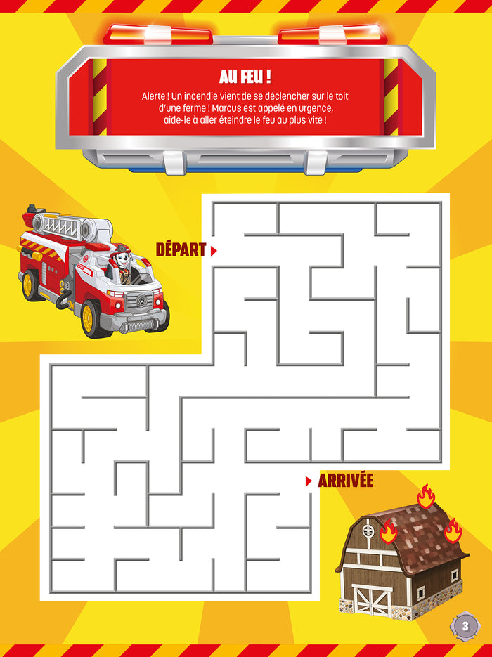 La Pat' Patrouille - Mon livre d'activités Fire Rescue