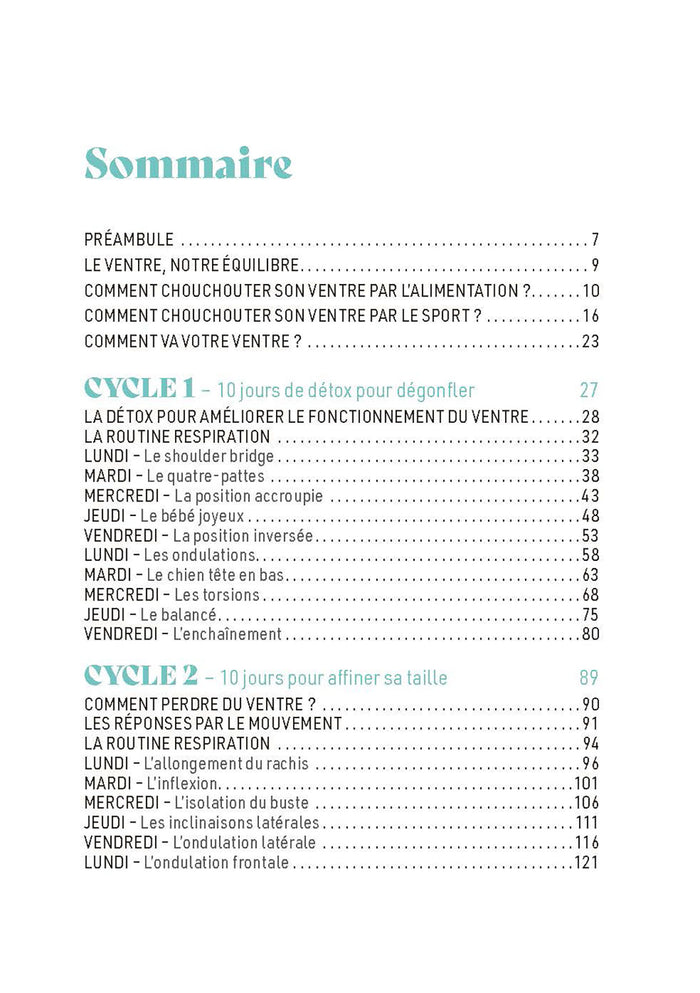 10 minutes pour aimer son ventre