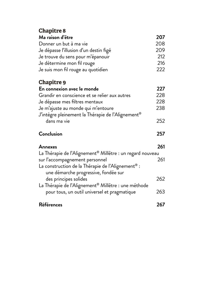 La thérapie de l'alignement