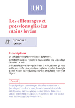 10 min d'automassage pour un visage lisse