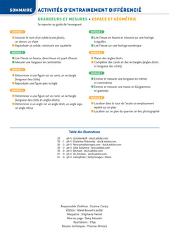 Cap Maths CE1 - Cahier de géométrie-mesure