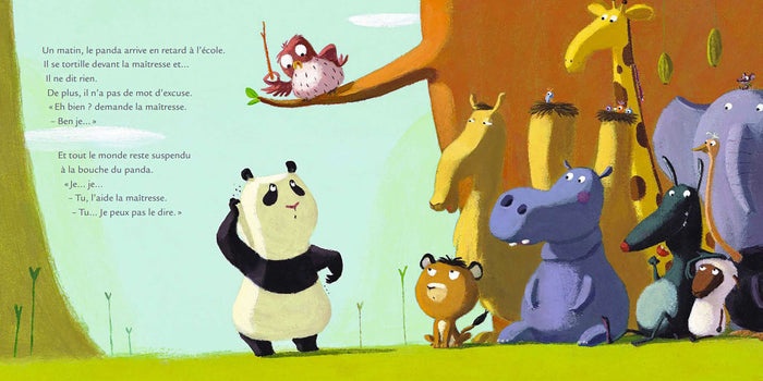 Mamie Poule raconte - Le panda qui avait des poux