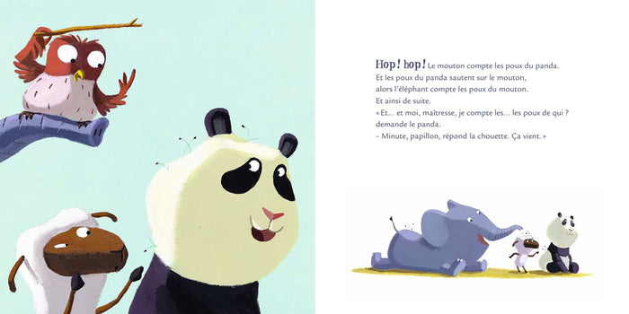 Mamie Poule raconte - Le panda qui avait des poux