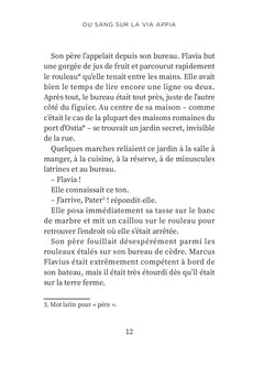 Les mystères romains, Tome 01