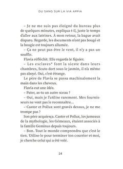 Les mystères romains, Tome 01