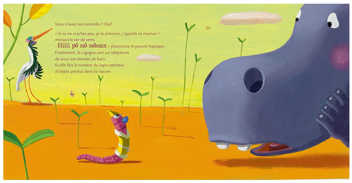 L'hippopotame qui avait le hoquet