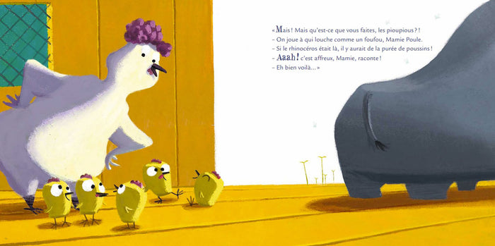 Le rhinocéros qui louchait féroce