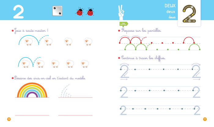 Mon super cahier effaçable - Chiffres