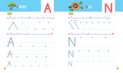 Mon super cahier effaçable - Grandes lettres - De la Petite à la Moyenne section 3-4 ans