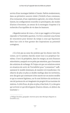 Pour la montagne