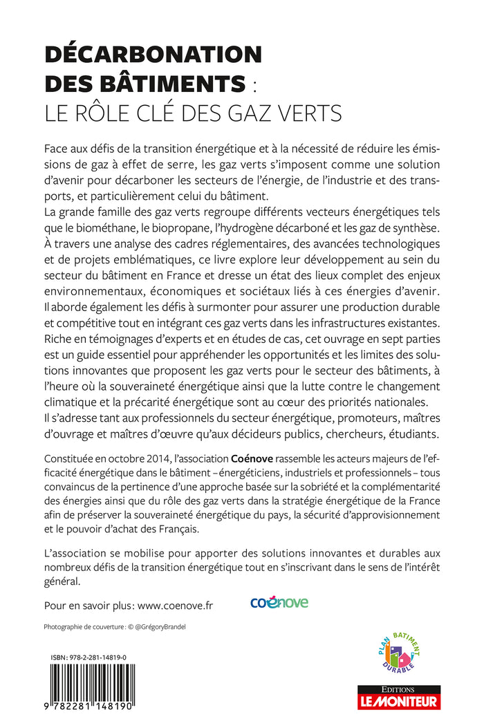 Décarbonation des bâtiments : le rôle des gaz verts