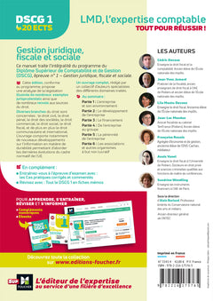 DSCG 1 - Gestion juridique, sociale et fiscale