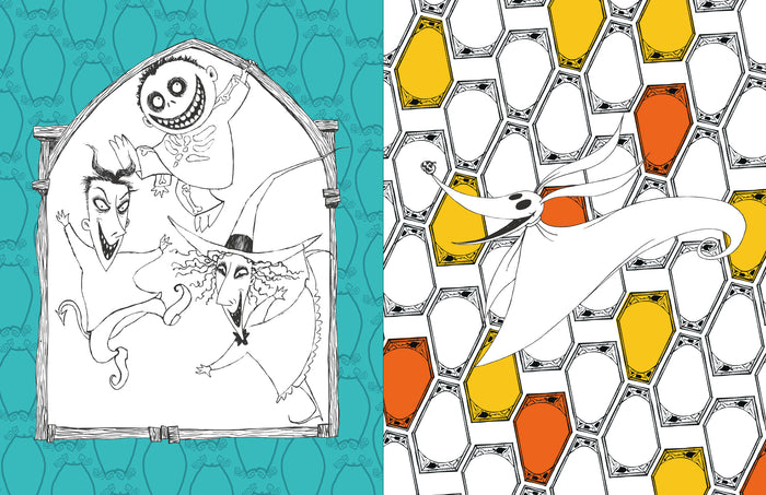 L'étrange Noël de M. Jack à colorier