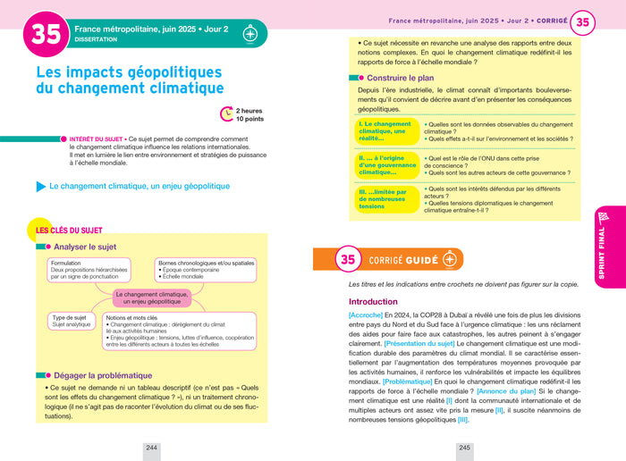 Annales du bac 2026 - Annabac HGGSP Tle générale (spécialité)