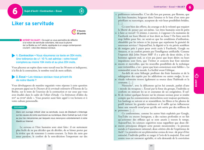 Annales du bac 2026 - Annabac Français 1re technologique