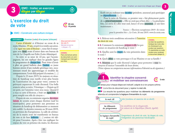 Annabrevet Histoire-géographie EMC 3e - Nouveau brevet