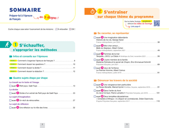 Annabrevet Français 3e - Nouveau brevet