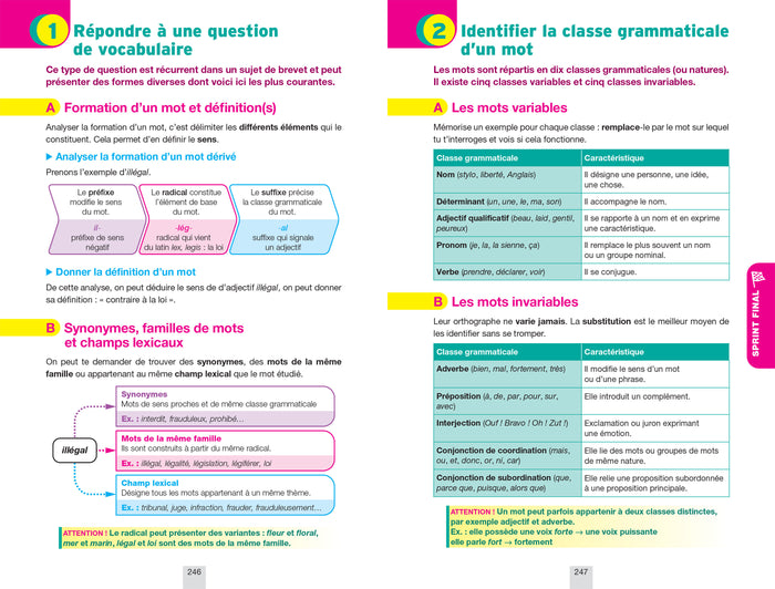 Annabrevet Français 3e - Nouveau brevet