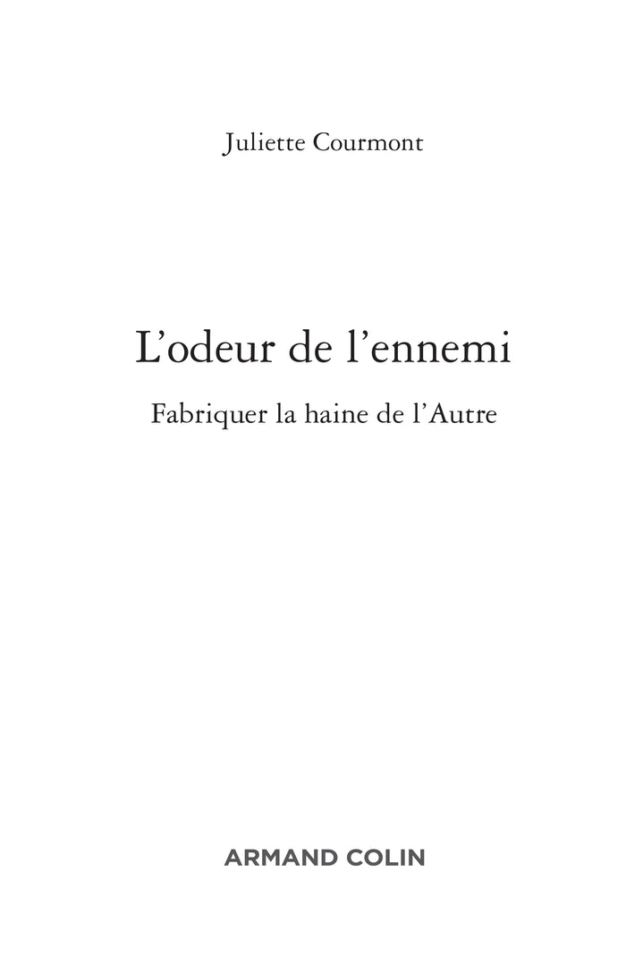 L'odeur de l'ennemi
