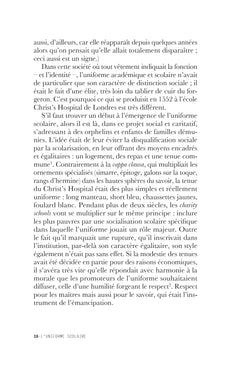 L'Uniforme scolaire